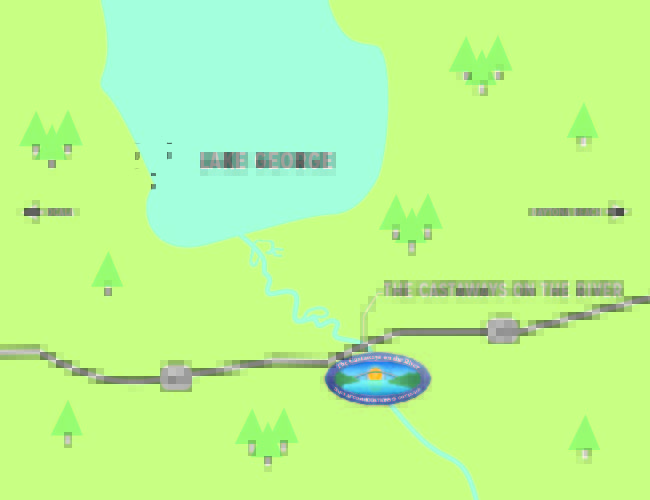 Lake George map