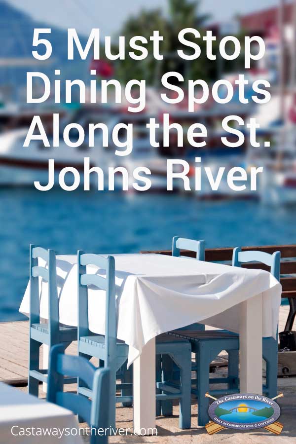 dining along st. johns river image