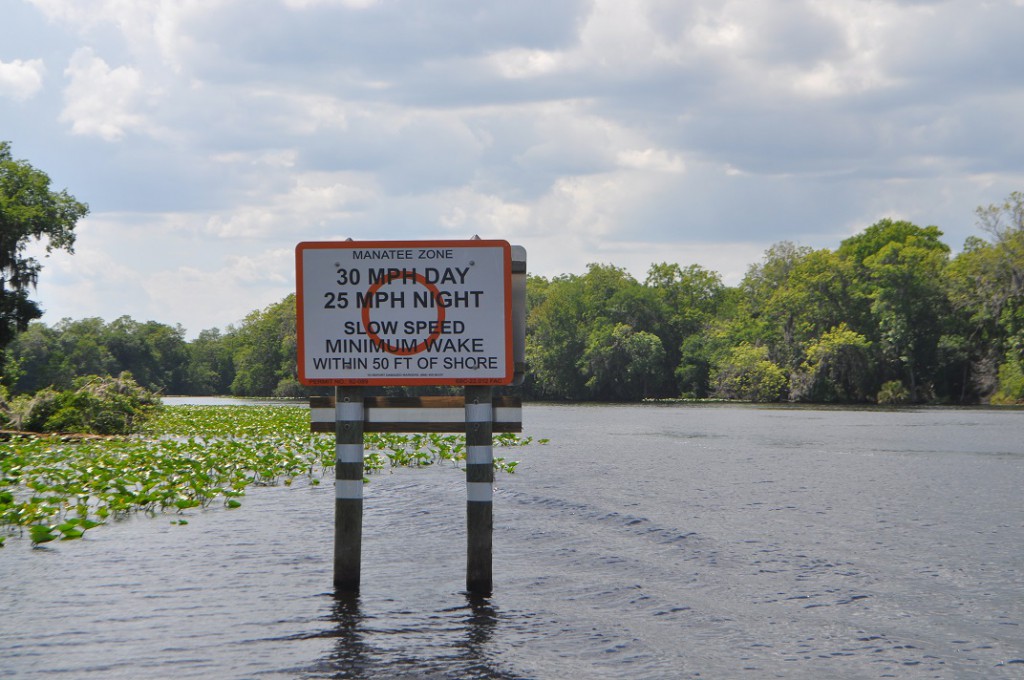 boating sign